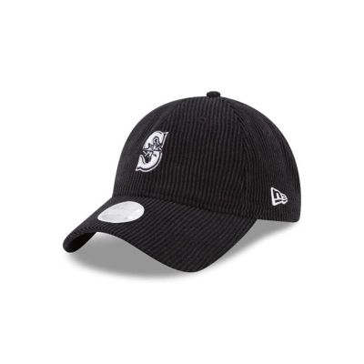 Seattle Mariners Gorra | New Era MLB Corduroy 9twenty Adjustable Cap Mexico - Negros